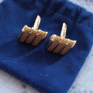 Swank Goldtone   Cufflinks